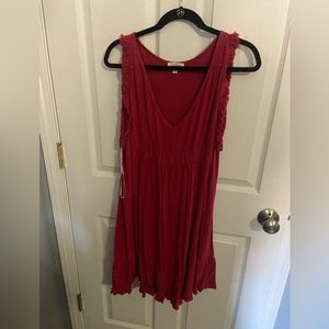 UMGEE Cranberry Sleeveless Dress